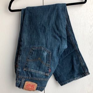 VINTAGE LEVI’S 515 STRAIGHT MOM DENIM JEANS